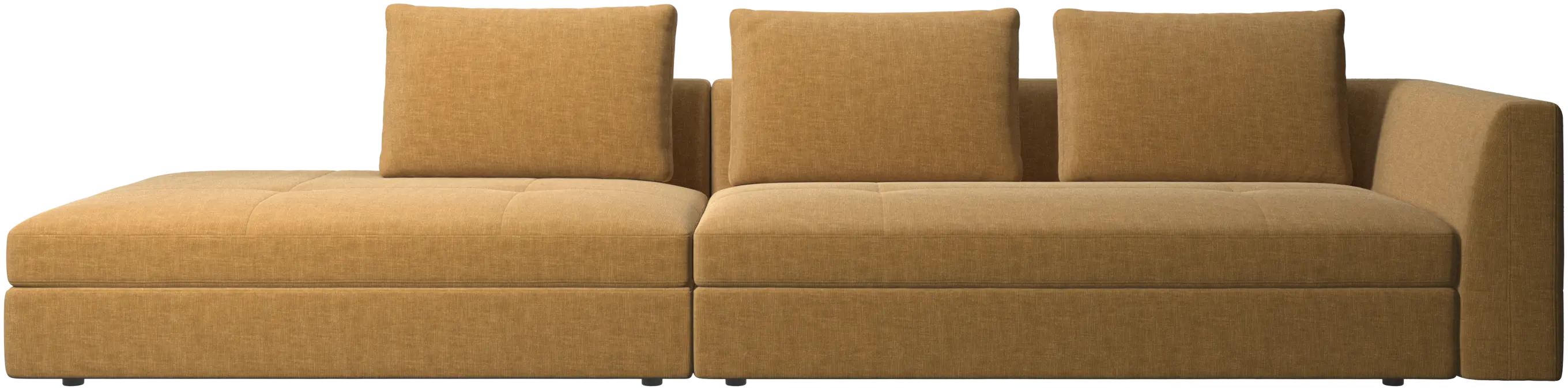 Bergamo sofa with lounging unit