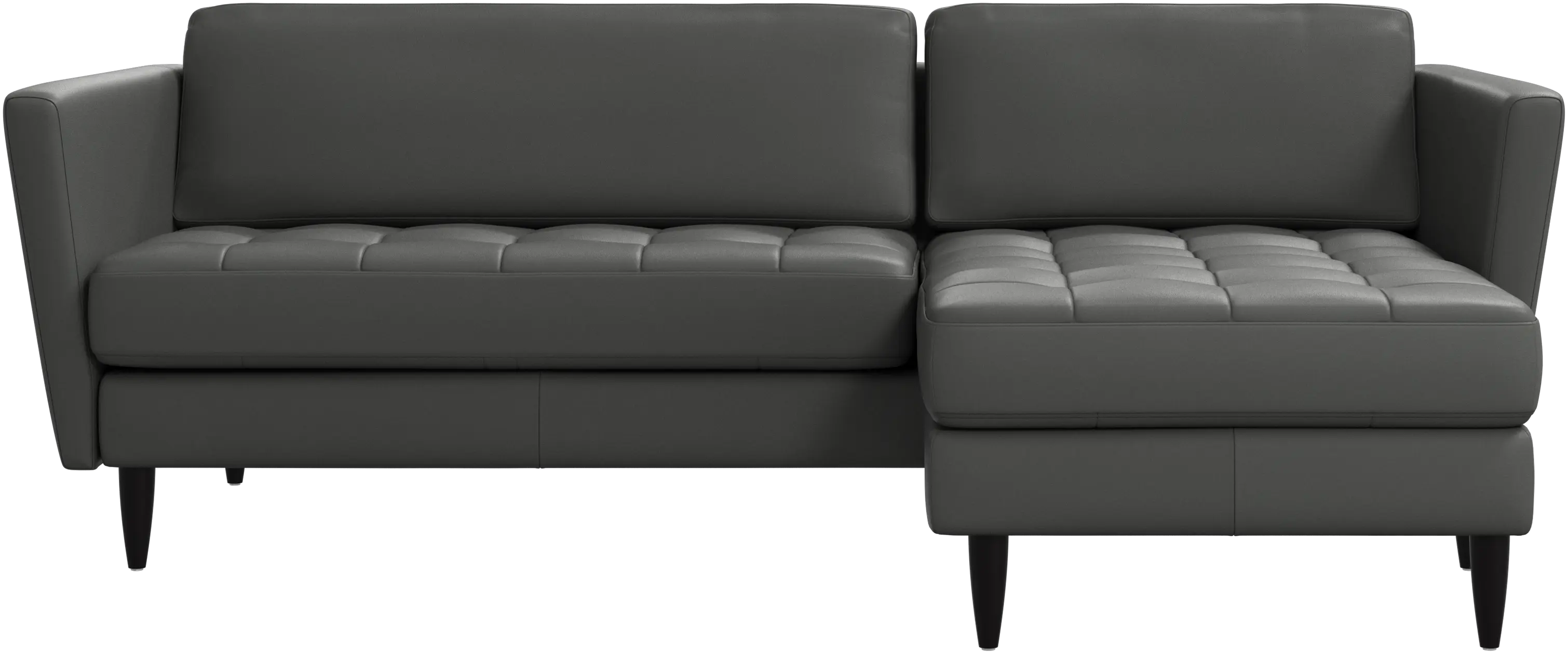 Osaka sofa with resting unit, tufted seat
