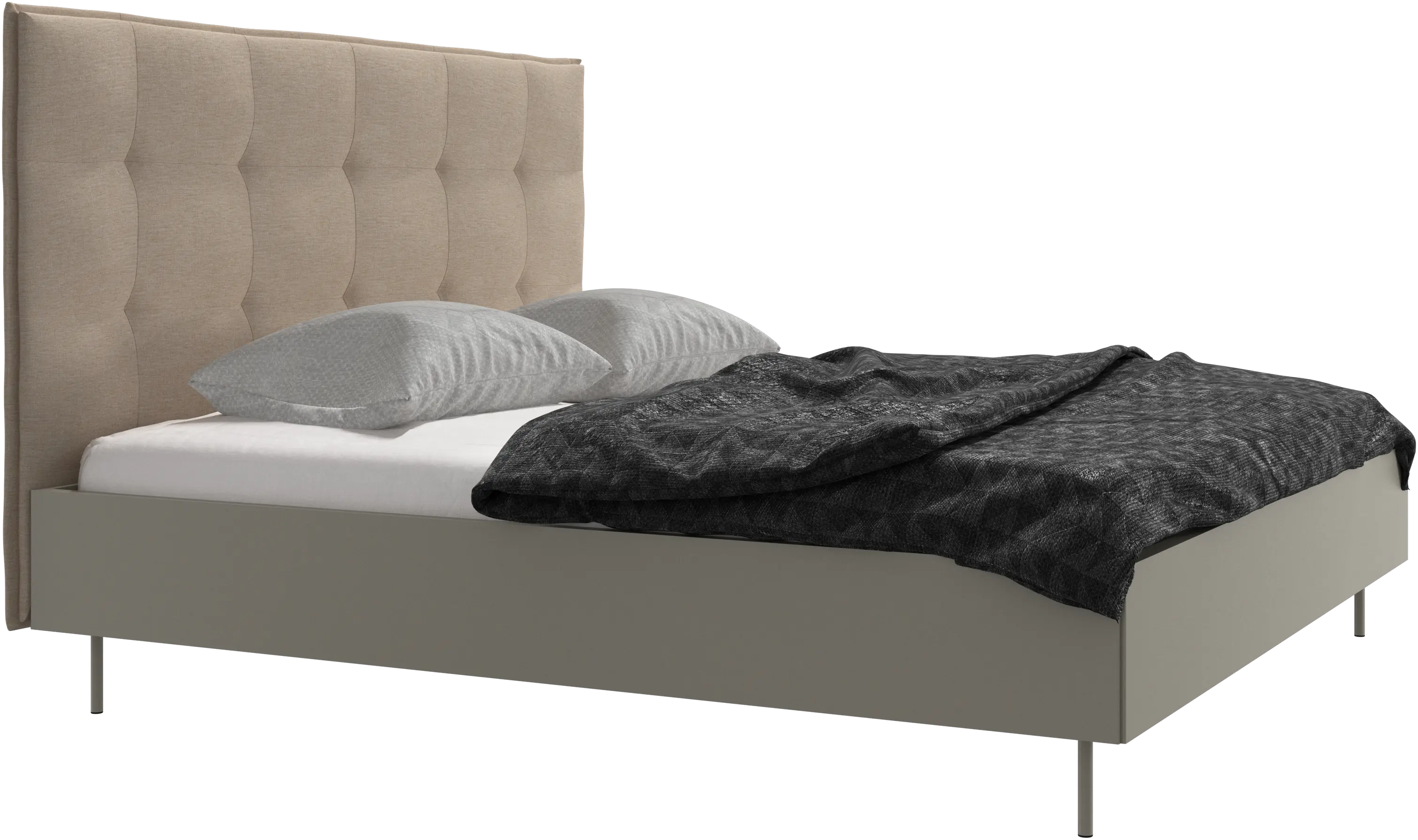 Lugano bed, excl. mattress