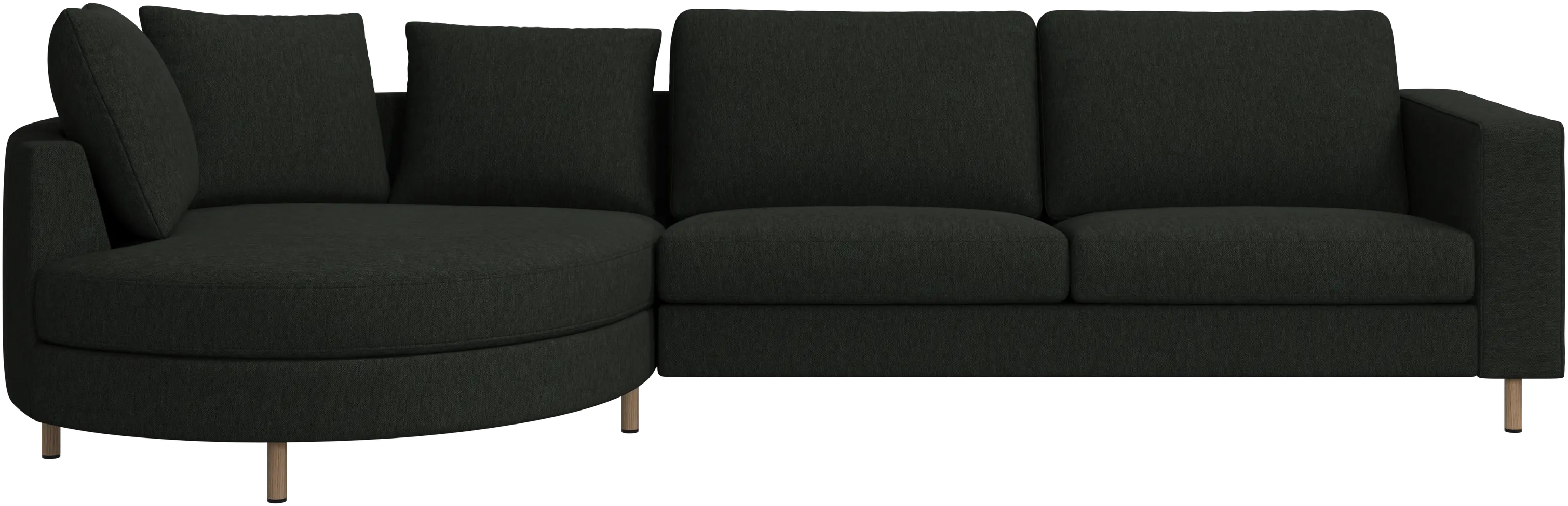 Indivi sofa with chaise longue left
