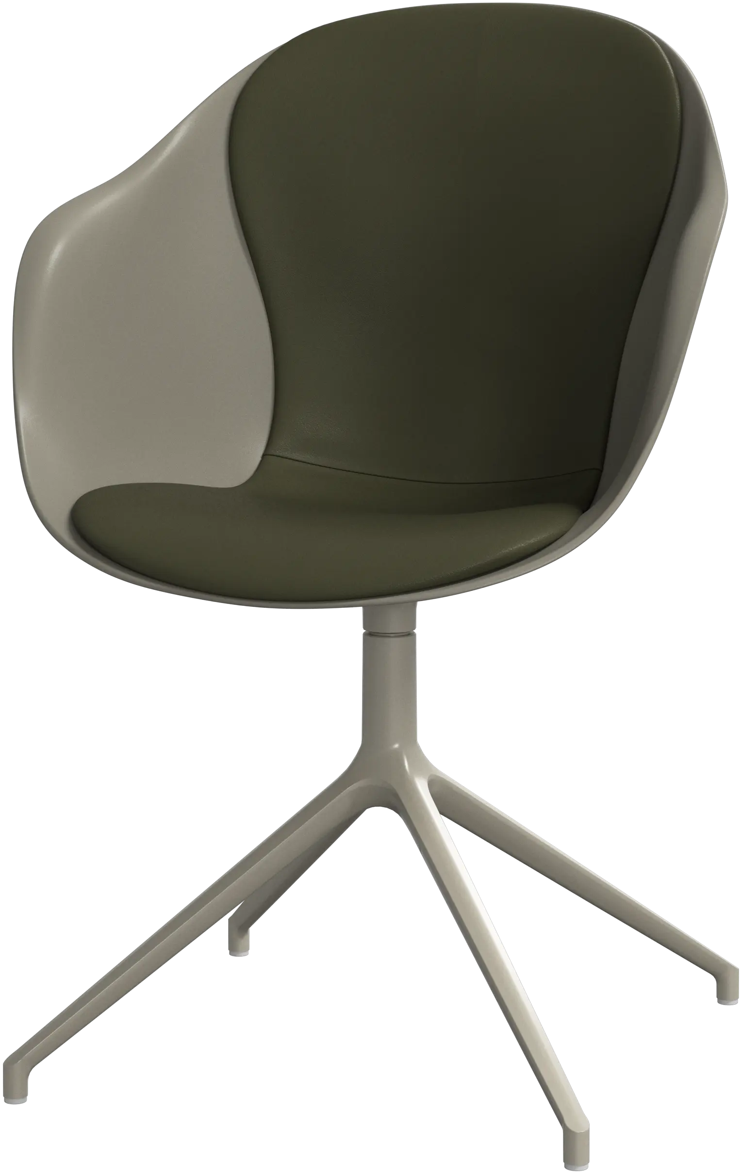 Chaise de salle à manger Adelaide avec fonction pivotante.