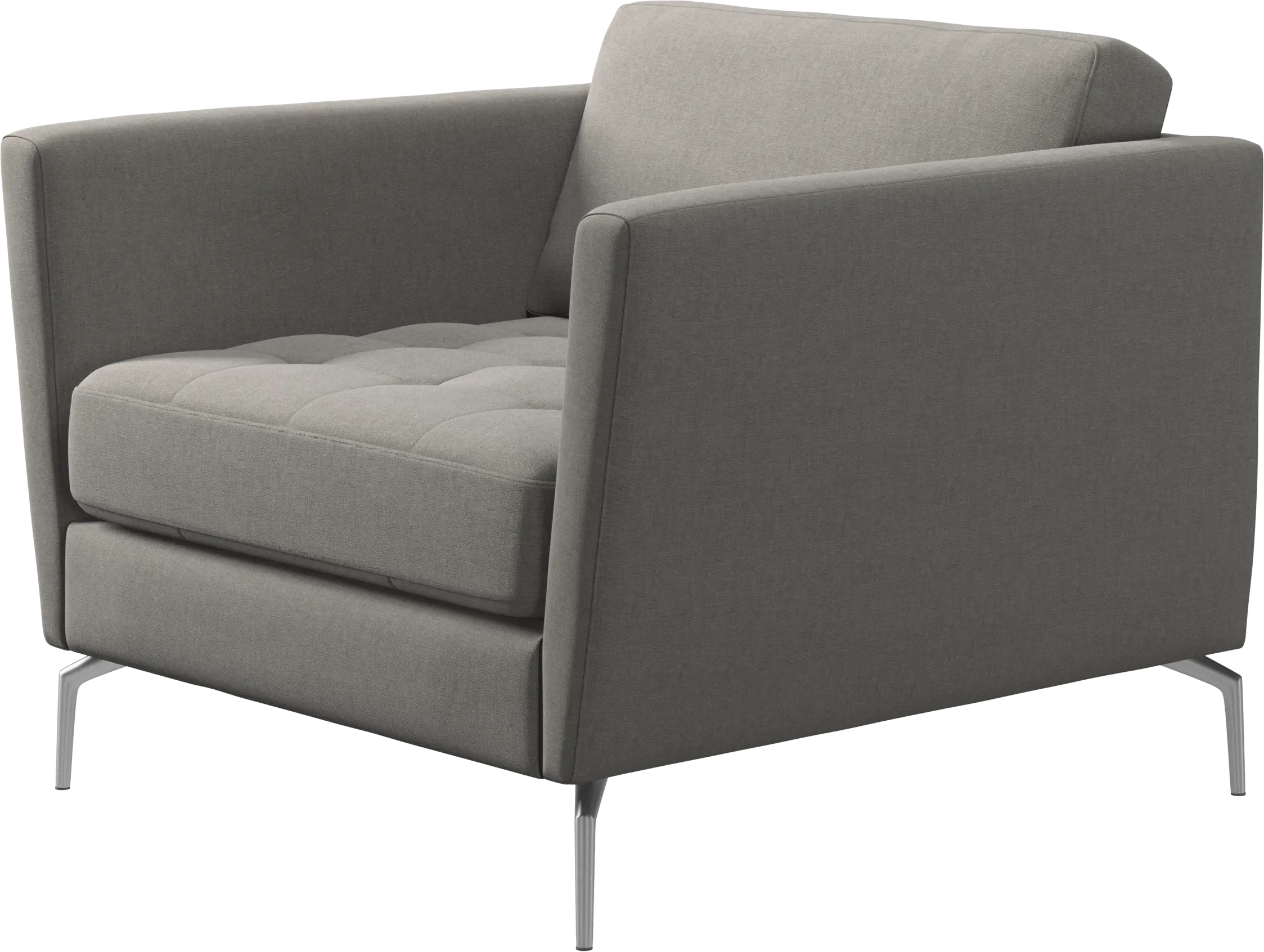 Osaka chair, tufted seat