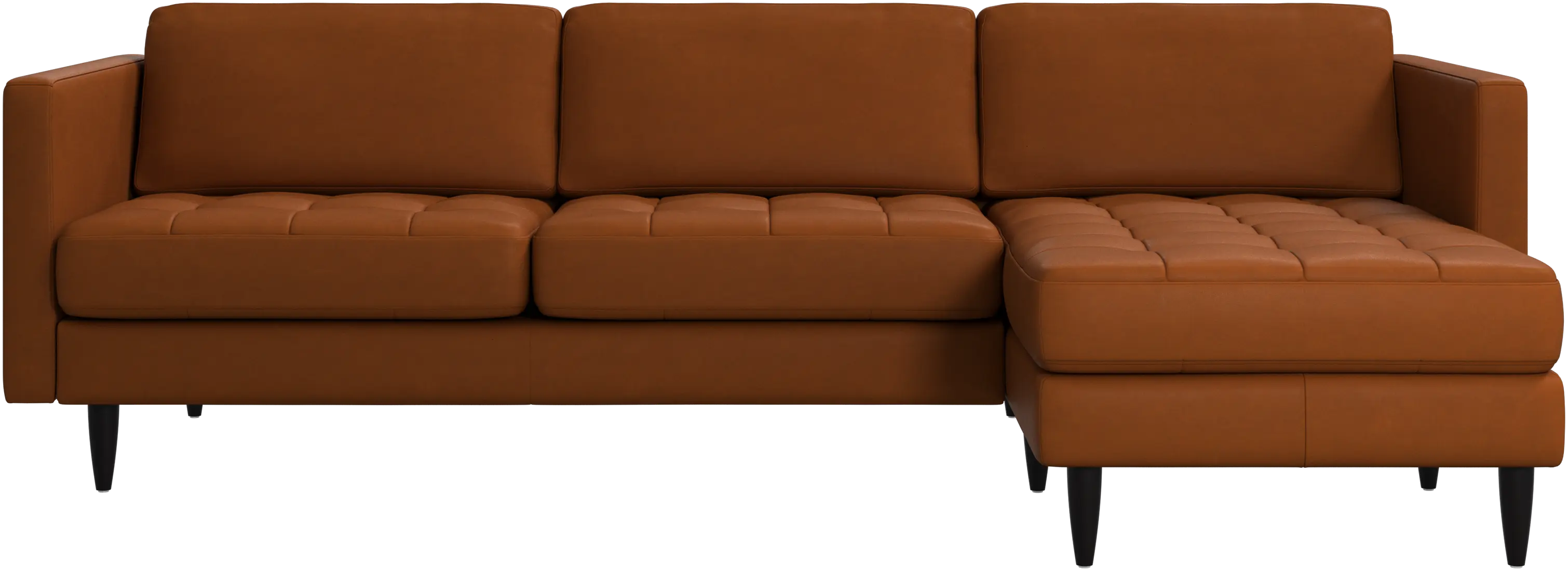 Osaka sofa with resting unit, tufted seat
