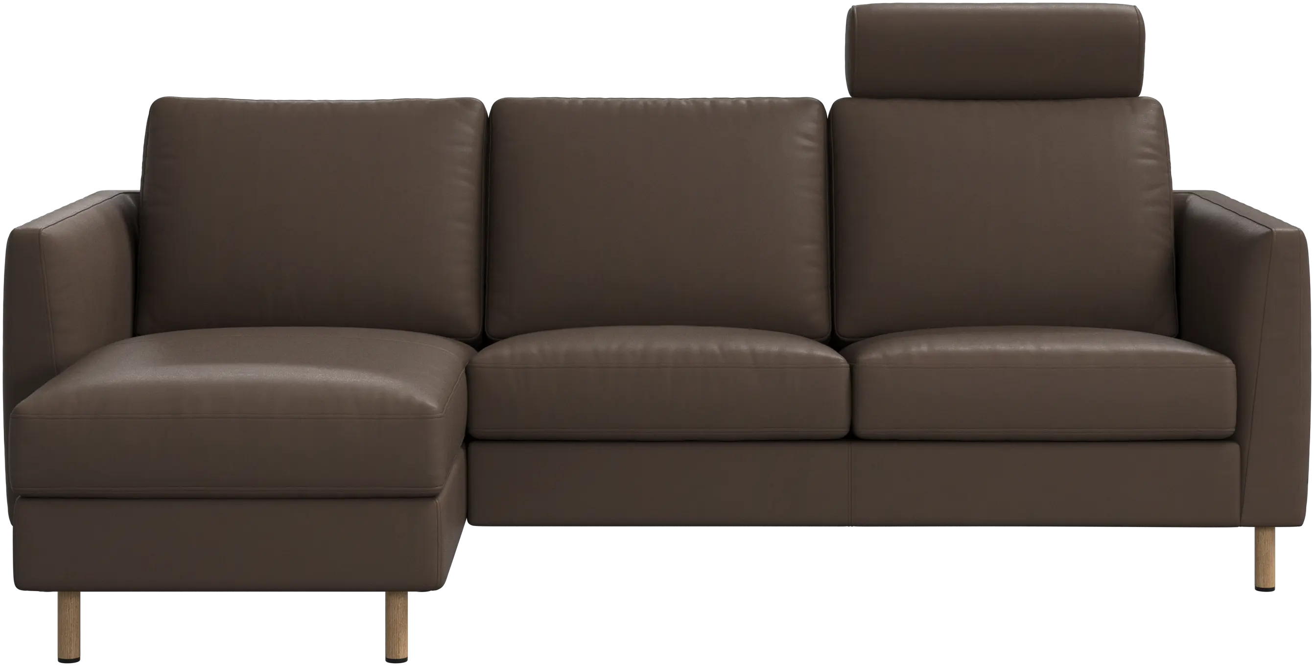 Indivi sofa with chaise longue left