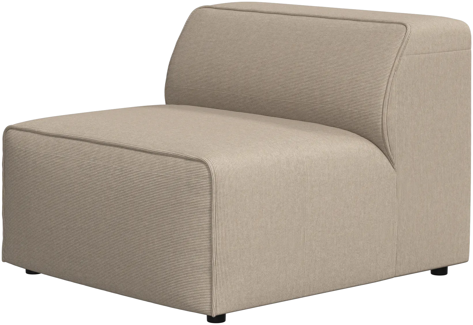 Carmo 1-seater, no armrests