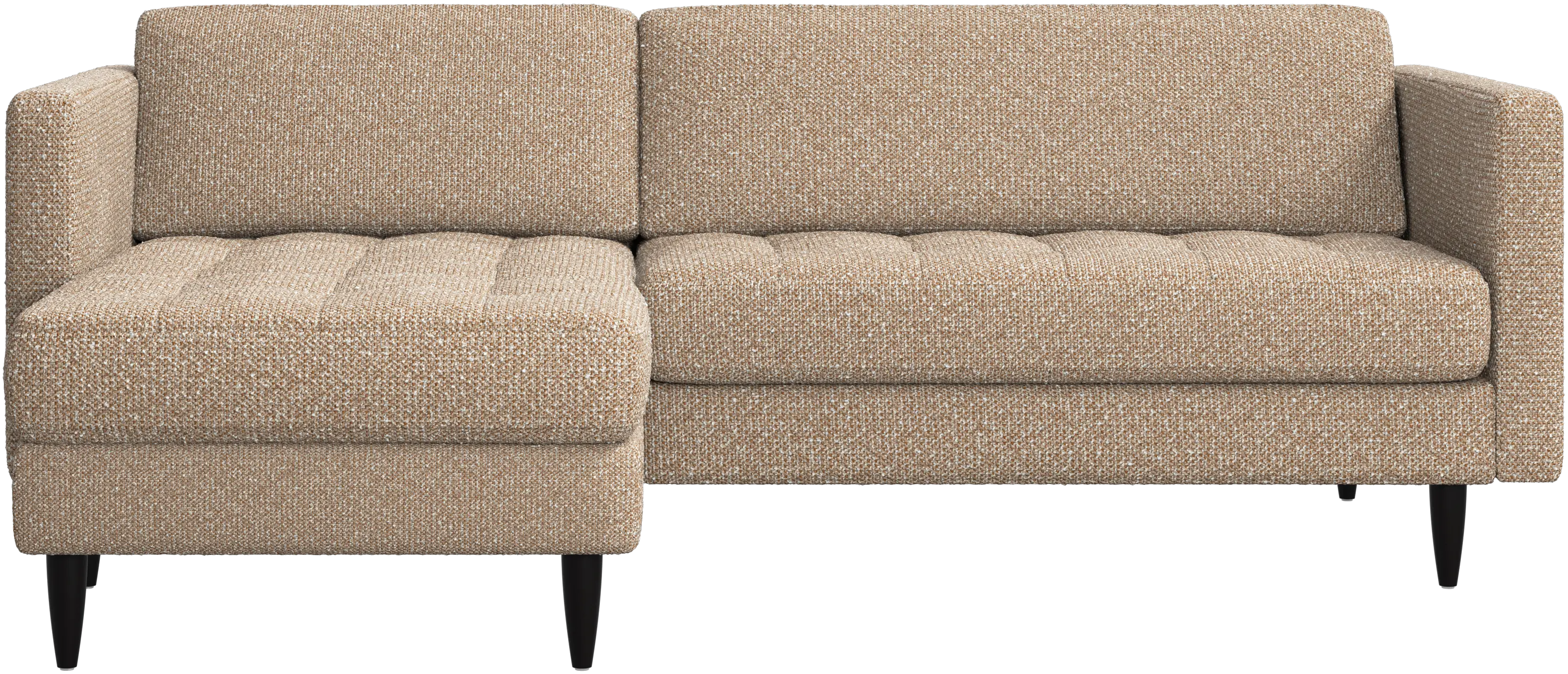 Osaka sofa with resting unit, tufted seat