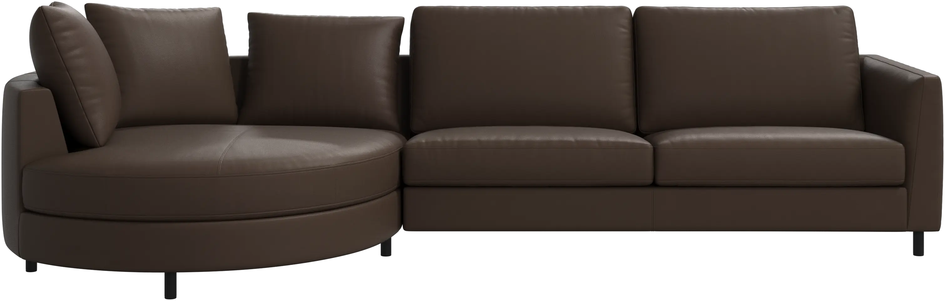 Indivi sofa with chaise longue left