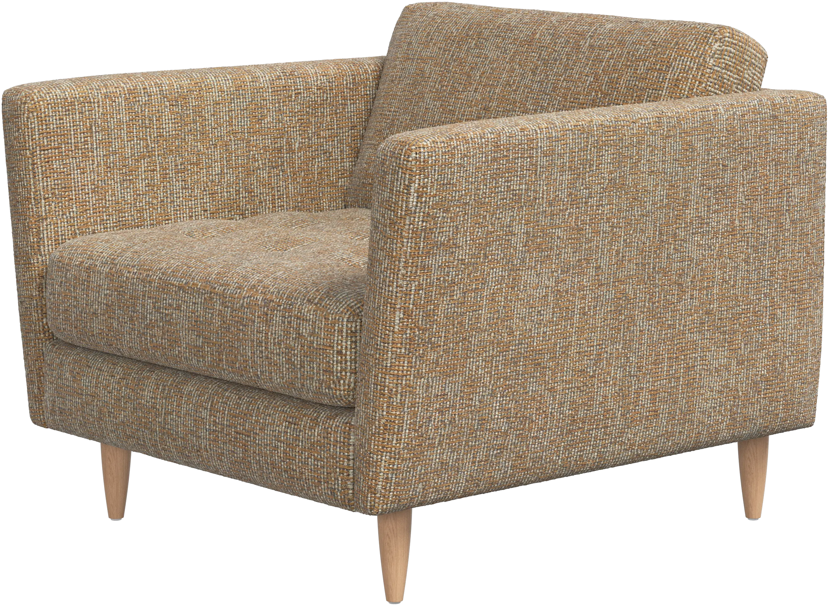 Osaka chair, tufted seat