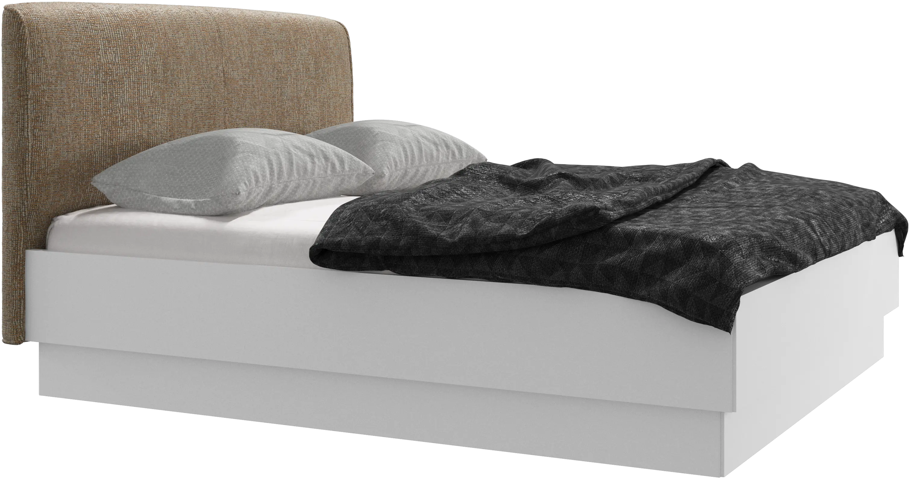 Houston, cama tapizada con almacenamiento