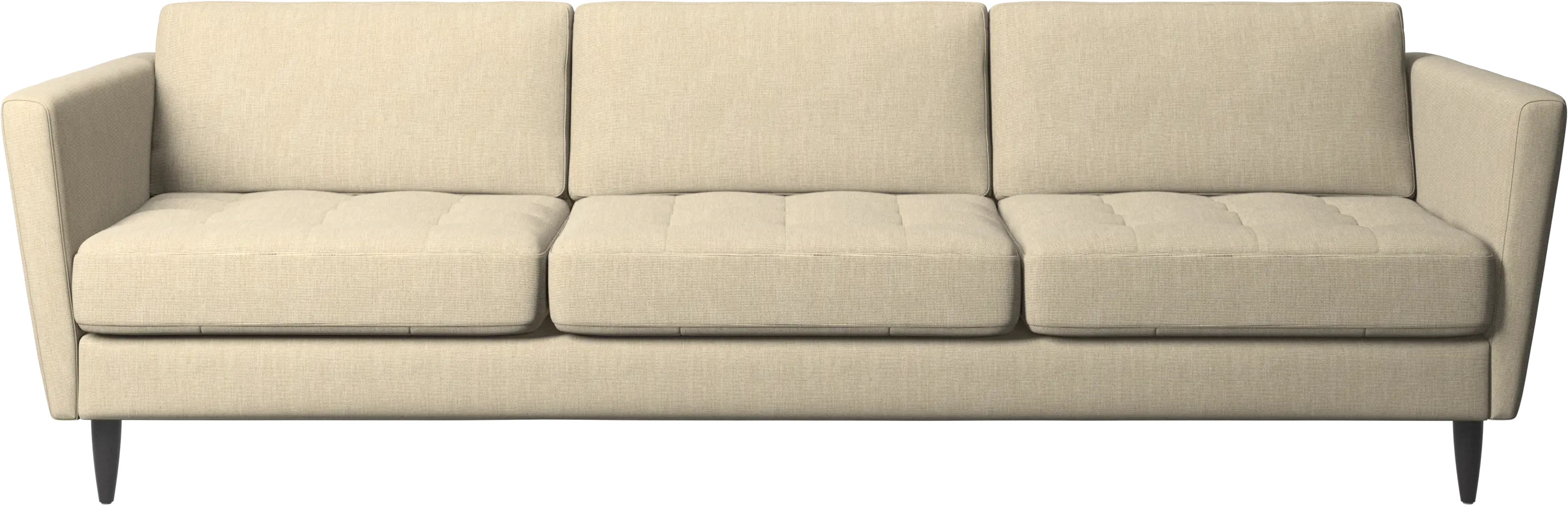 Osaka sofa, tufted seat