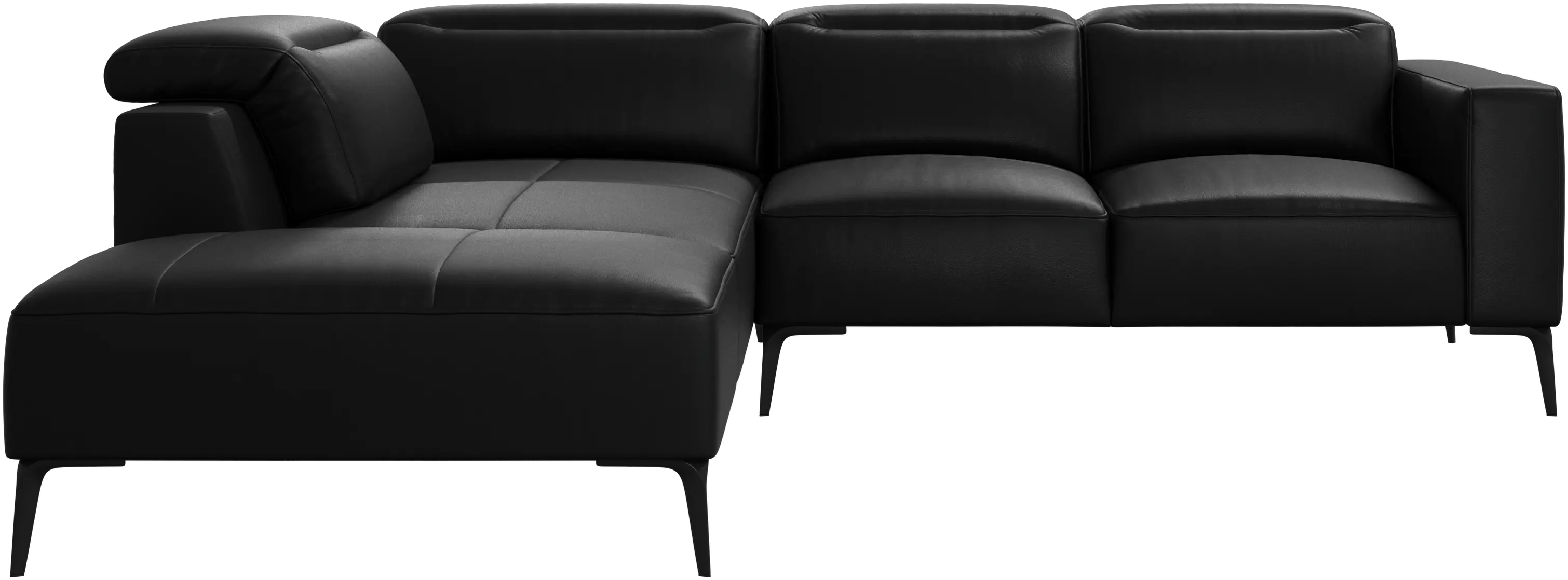Zürich corner sofa with lounging unit