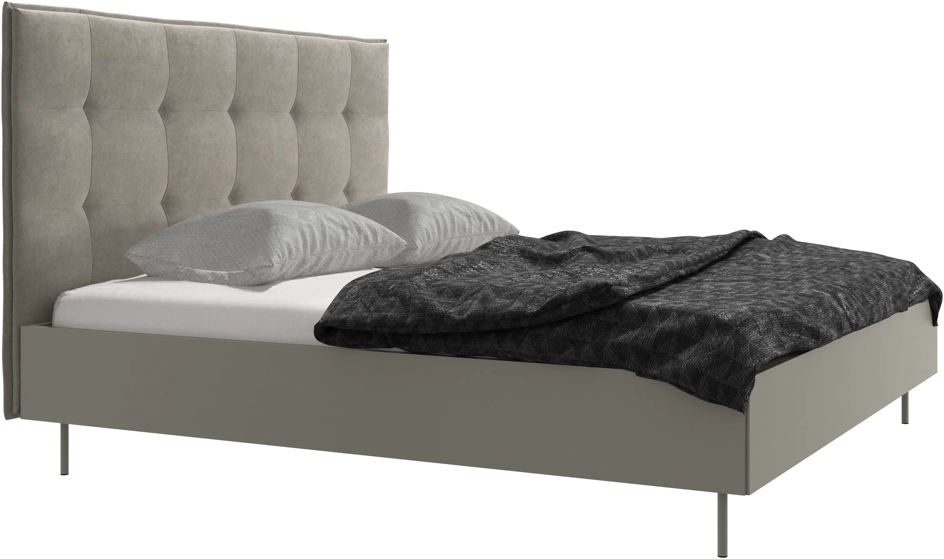 Lugano bed, excl. mattress