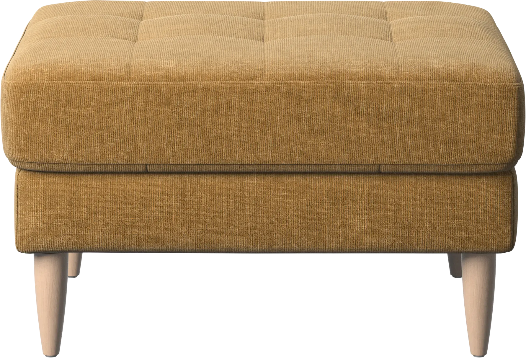 Osaka footstool, tufted seat