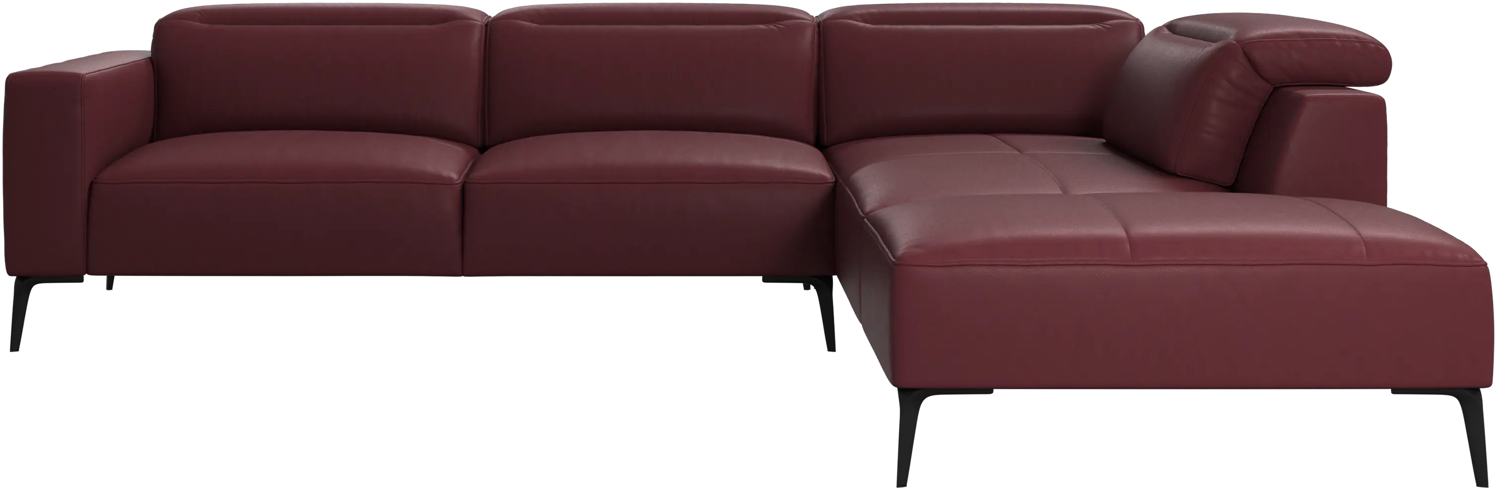Canapé d'angle Zürich avec module chaise longue