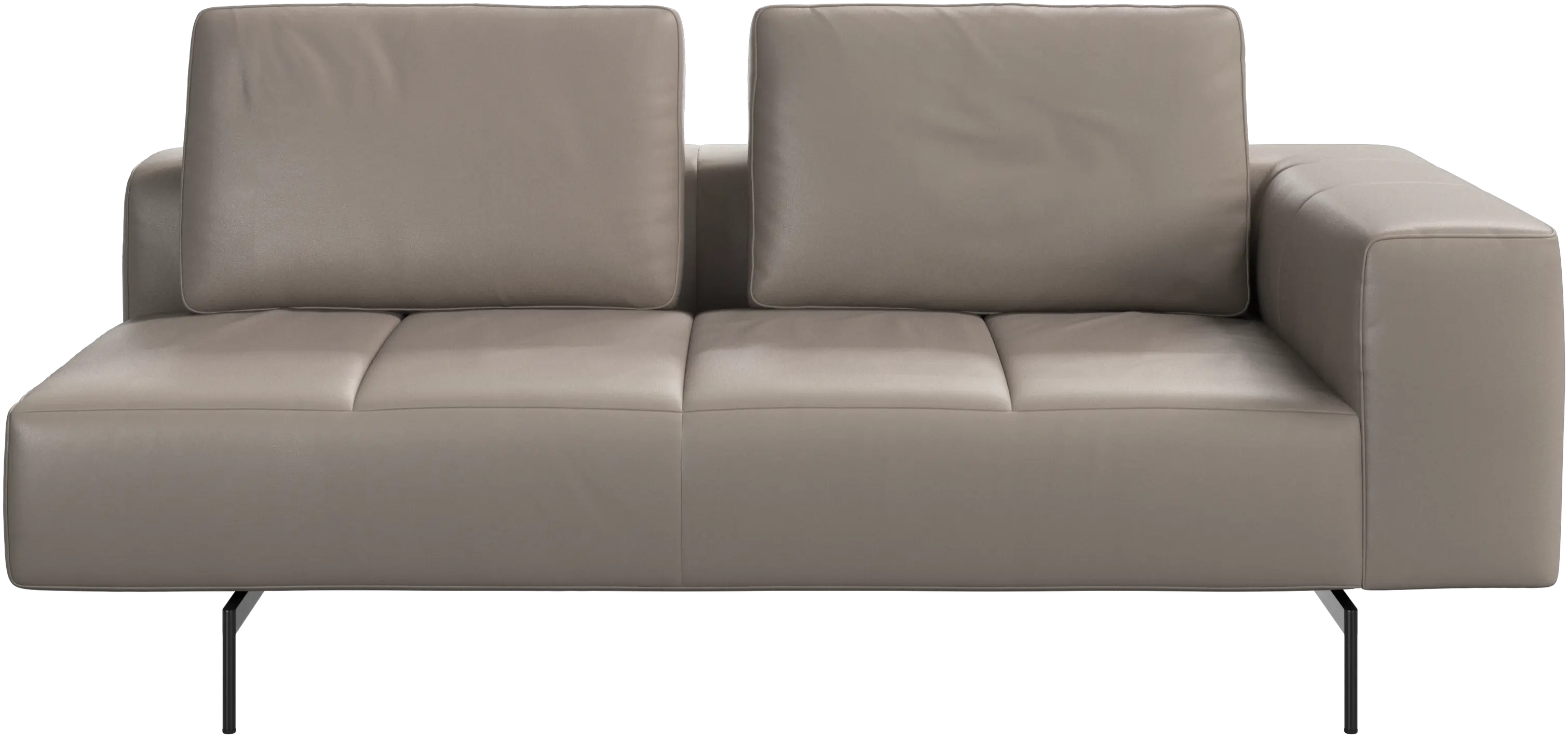 Amsterdam 2.5 seating module, armrest right sofa