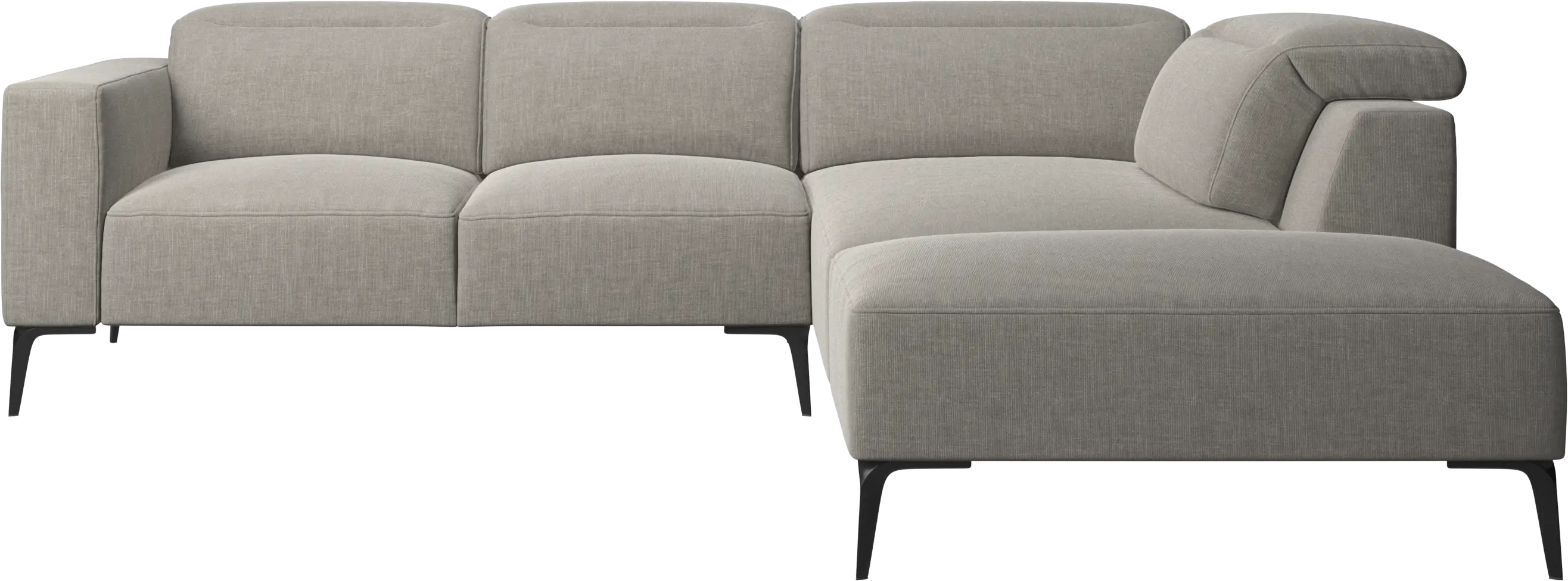 Zürich corner sofa with lounging unit