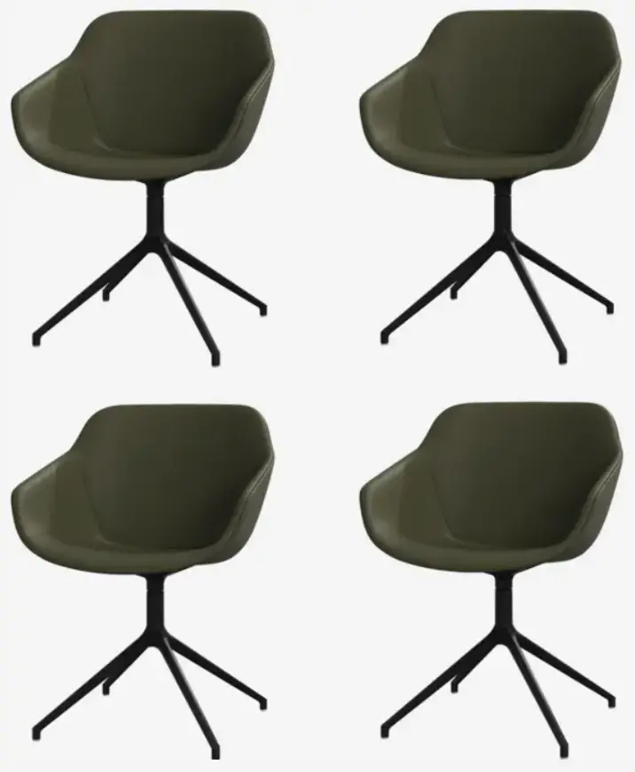 Dining chairs Vienna dining chair with swivel function (DCWH101) SET OF 4 - 30% OFF - SAVE £1546