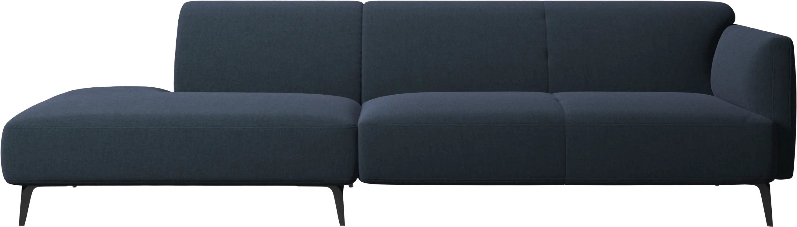 Modena sofa with lounging unit