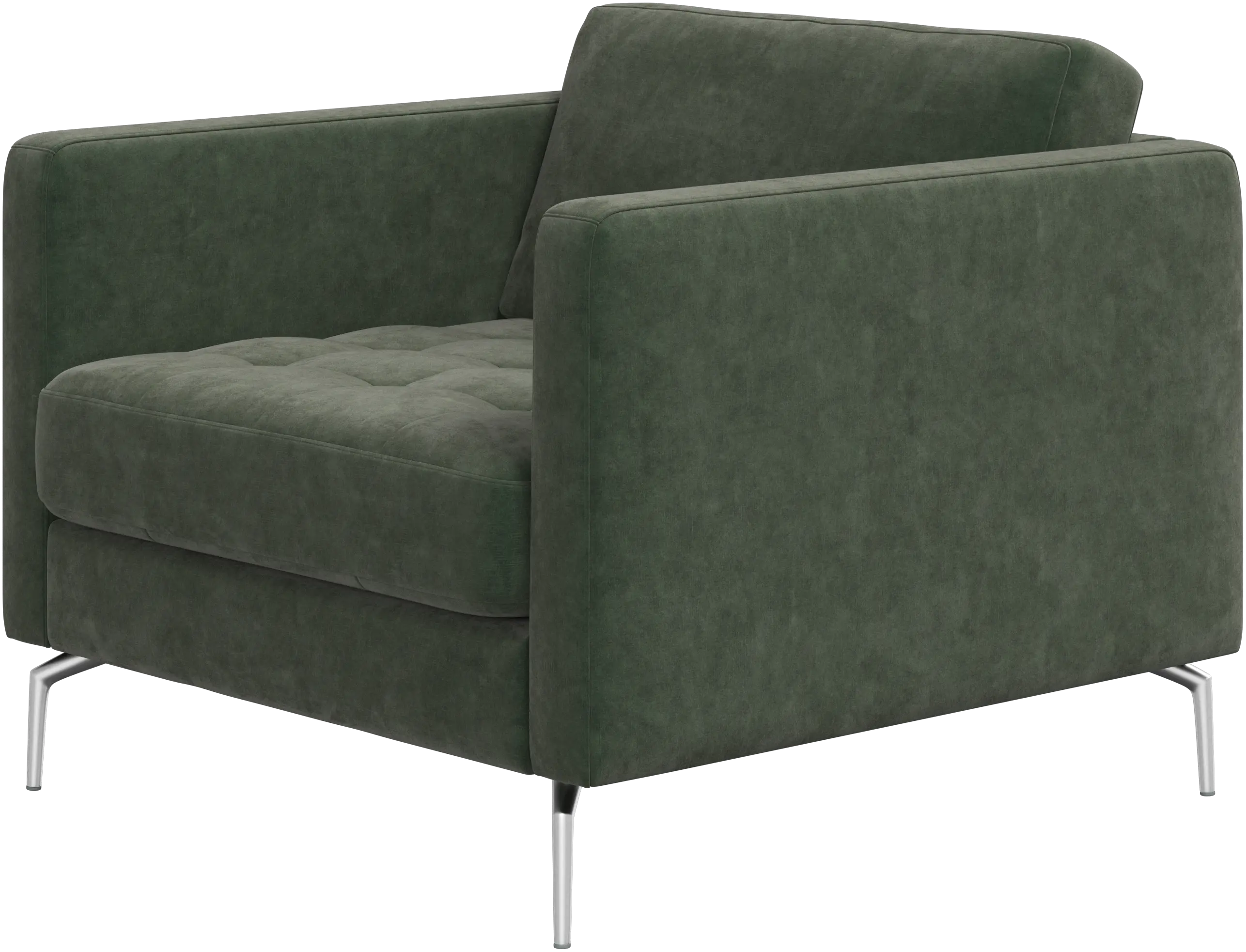 Osaka chair, tufted seat