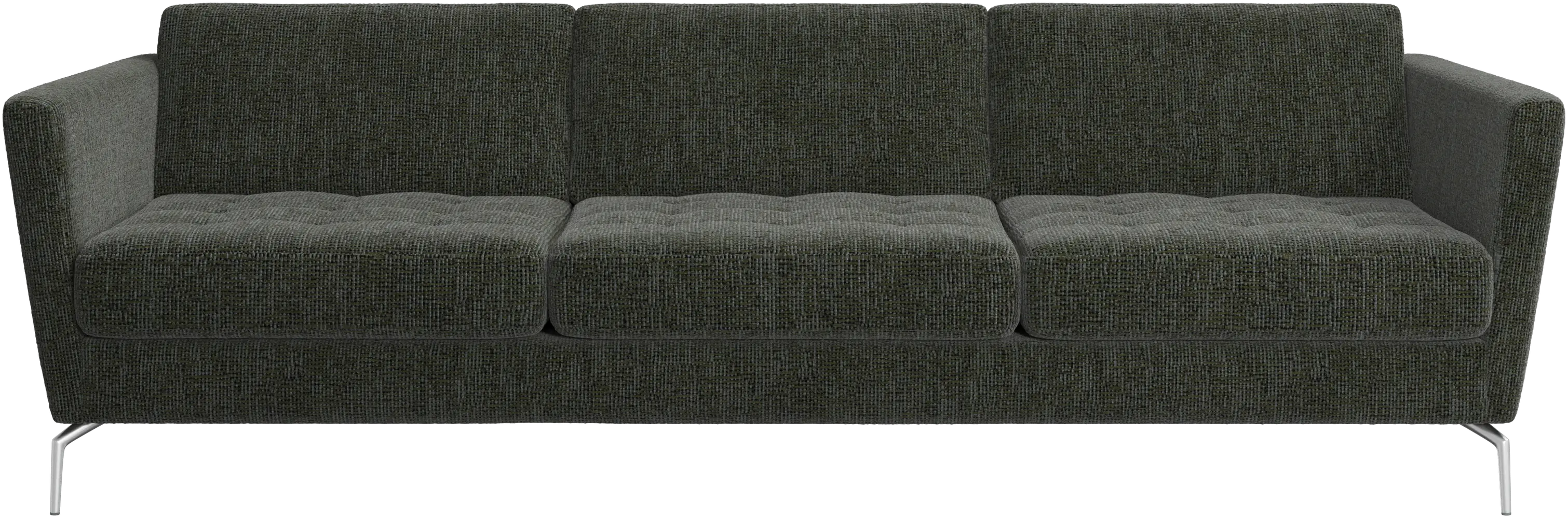 Osaka sofa, tufted seat
