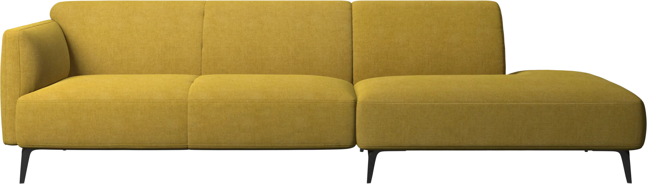 Modena sofa with lounging unit