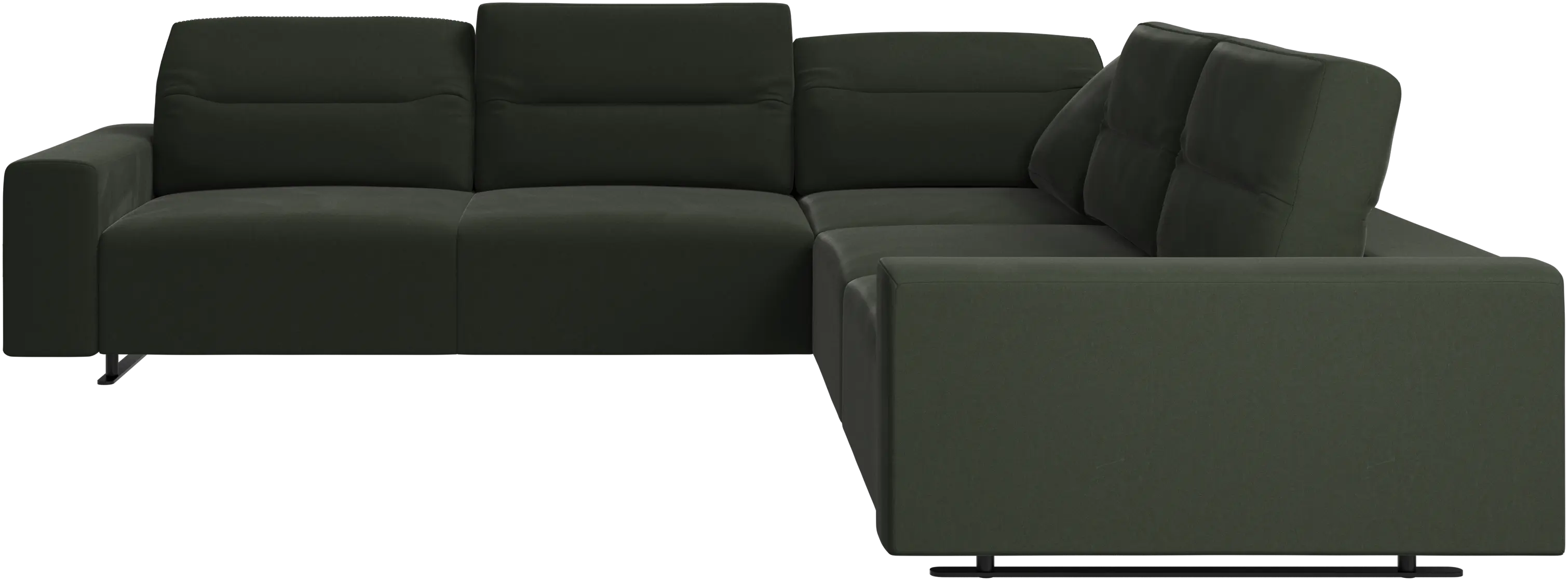 Hampton corner sofa with adjustable back