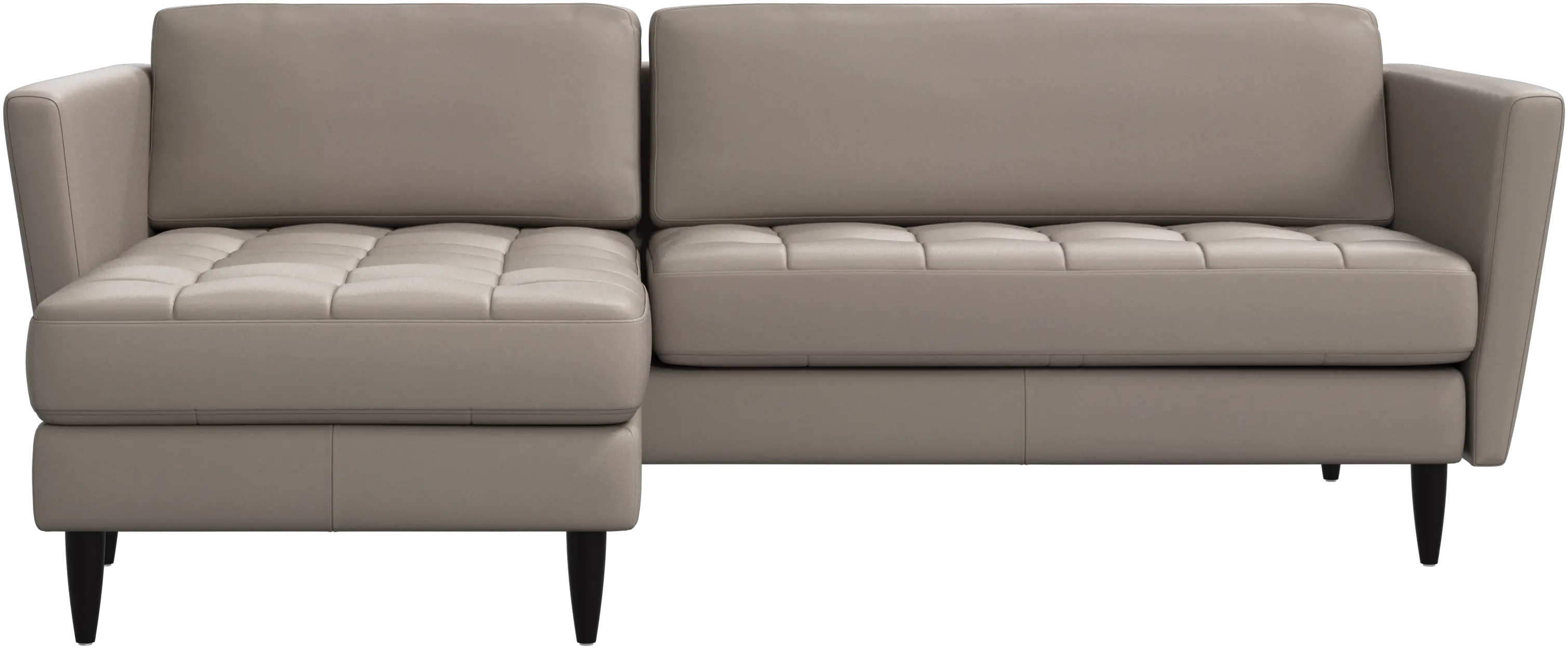 Osaka sofa with resting unit, tufted seat