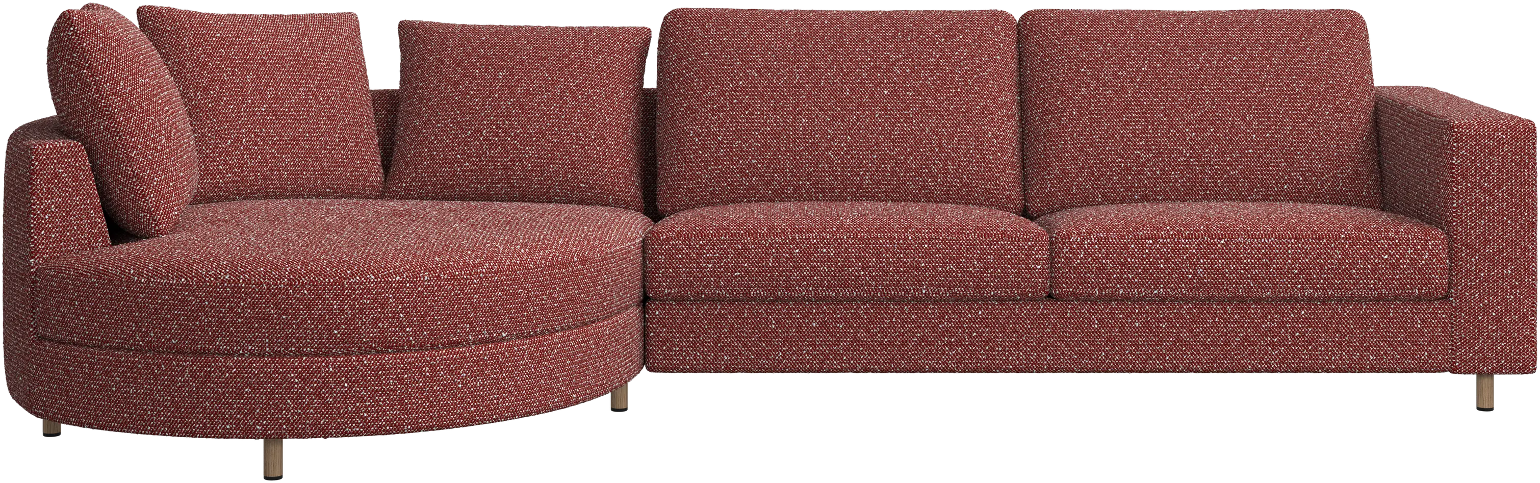 Indivi sofa with chaise longue left