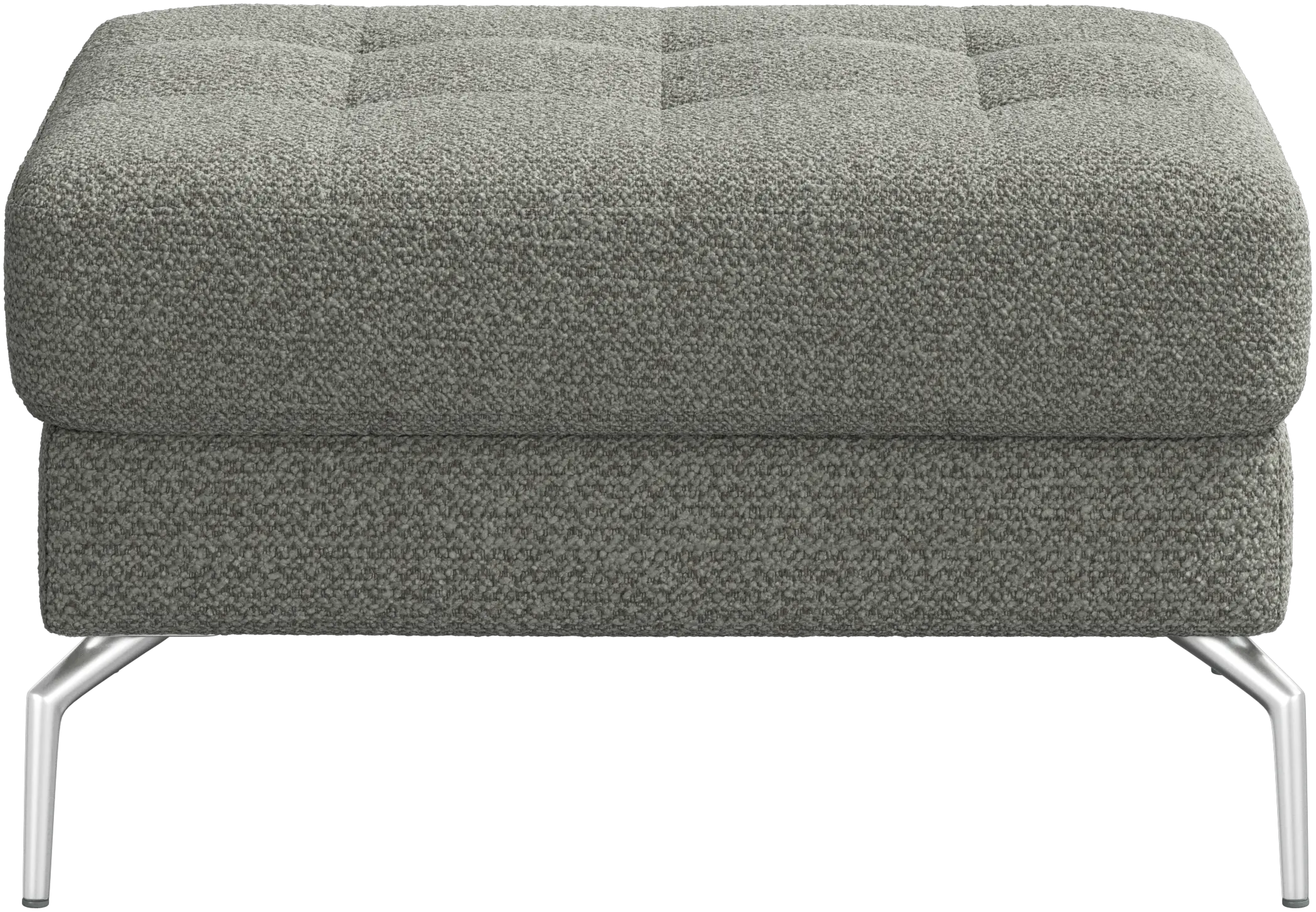Osaka footstool, tufted seat