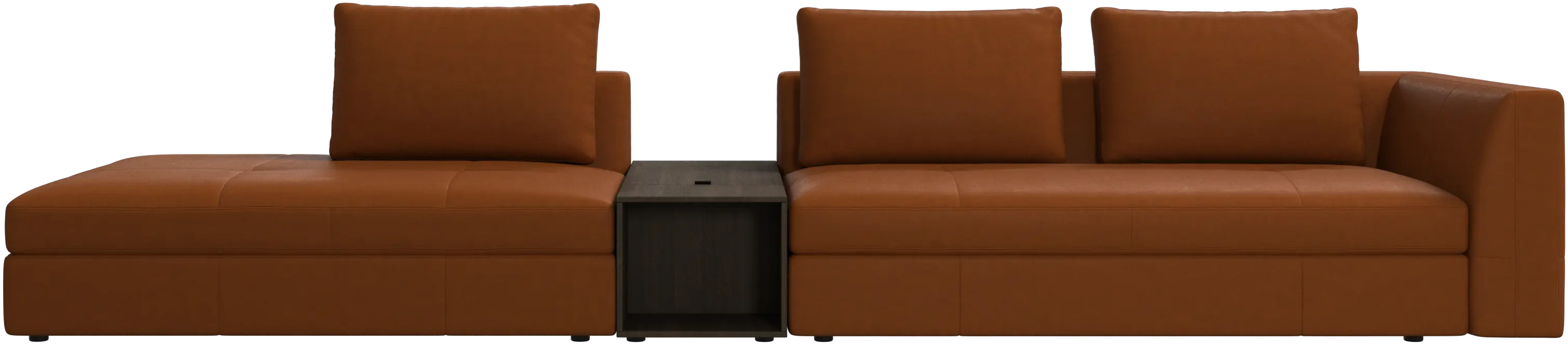 Bergamo 3 seater lounge sofa with storage