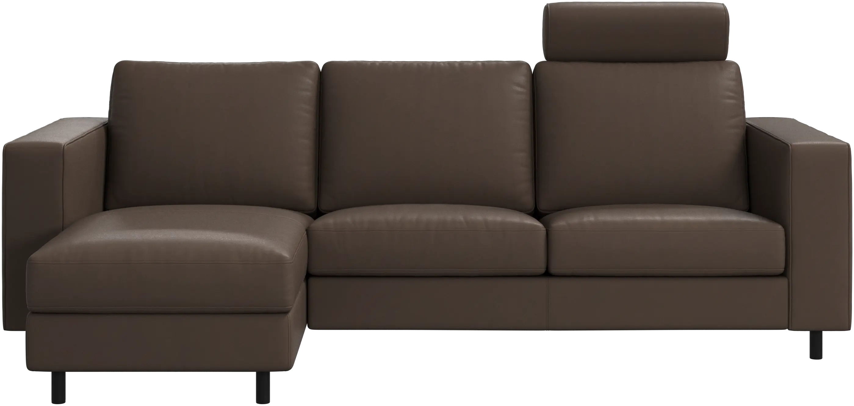 Indivi sofa with chaise longue left