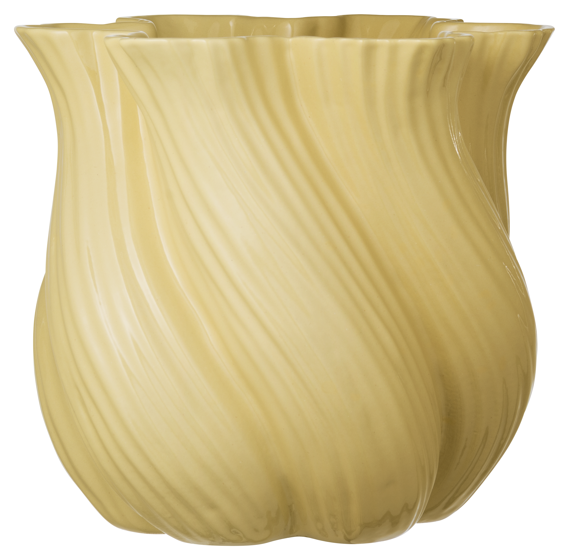 BOCONCEPT BASE 3SET : Black Ceramic Vase Set of 3, Modern Boho for Home