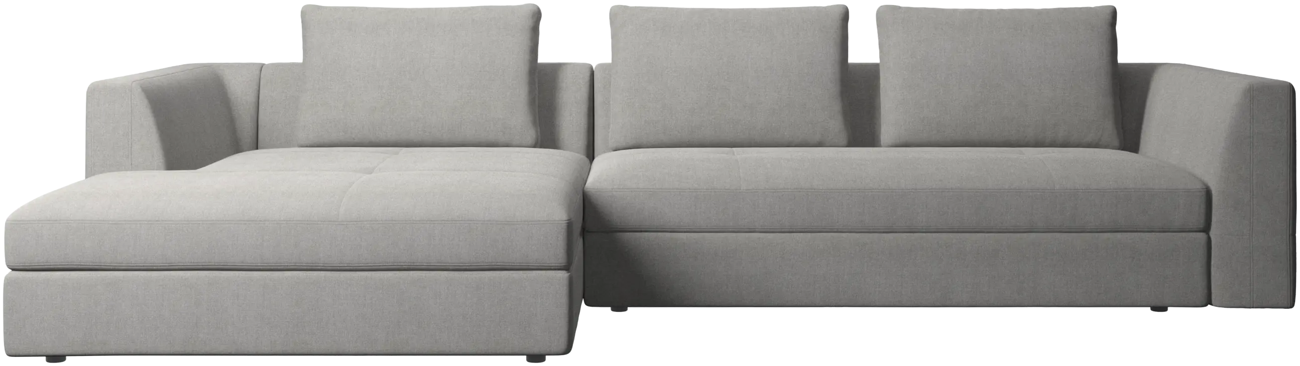 Bergamo sofa with resting unit