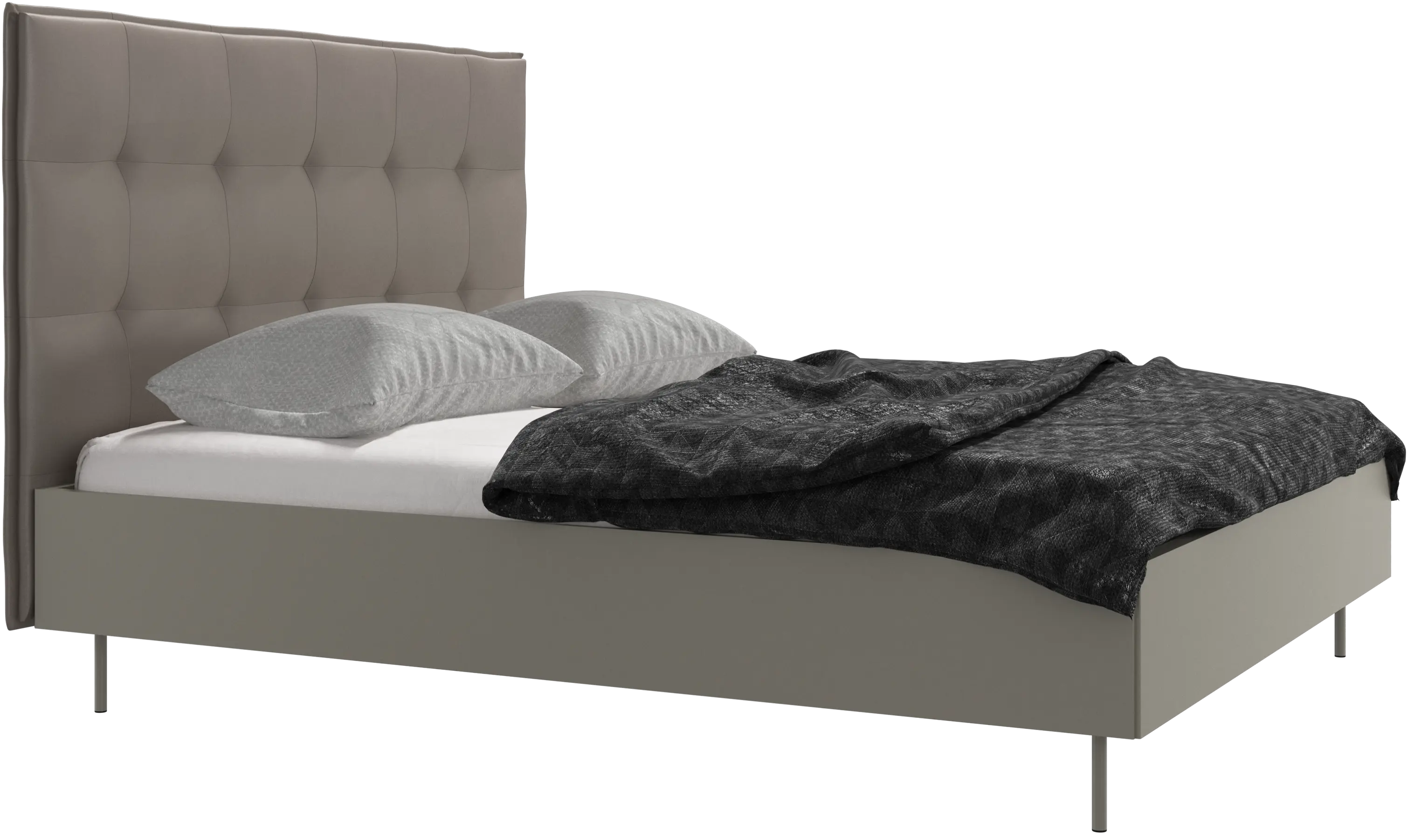 Lugano bed, excl. slats and mattress