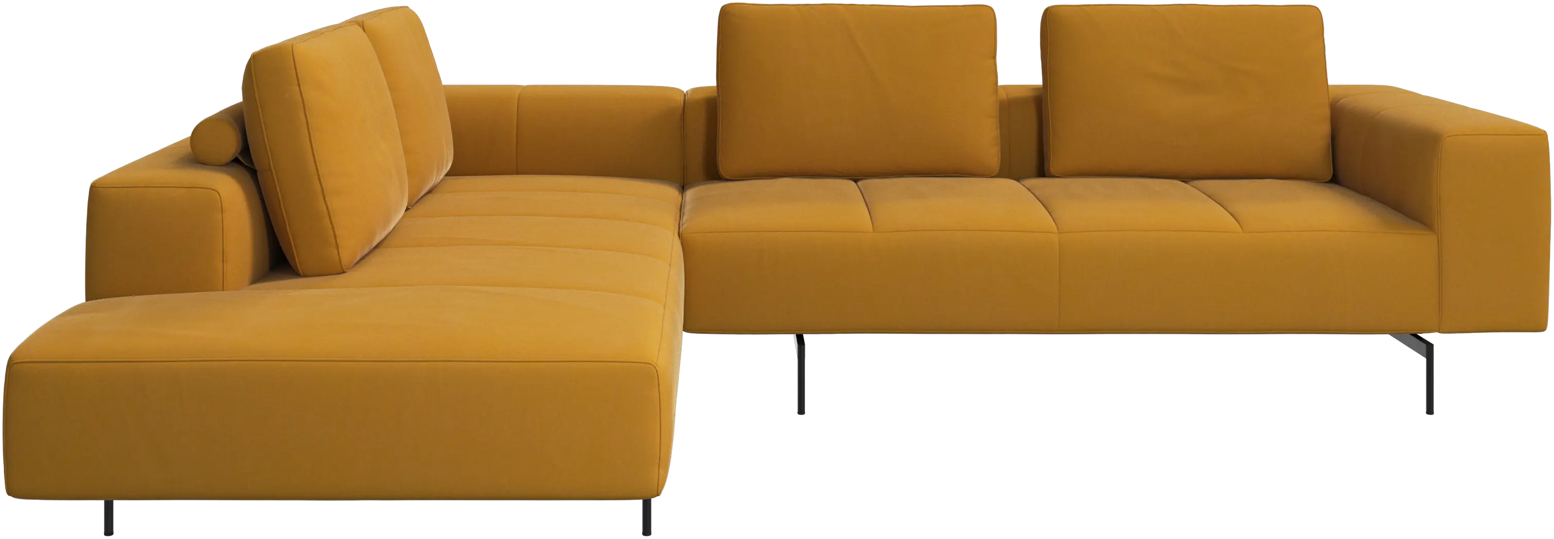 Amsterdam corner sofa with lounging unit