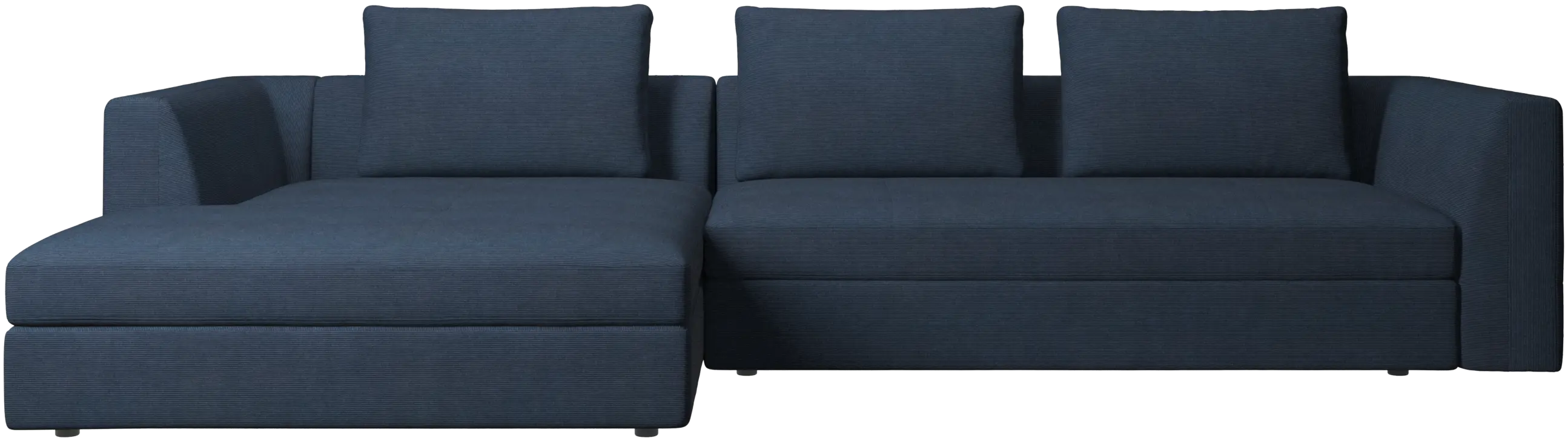 Bergamo sofa with resting unit