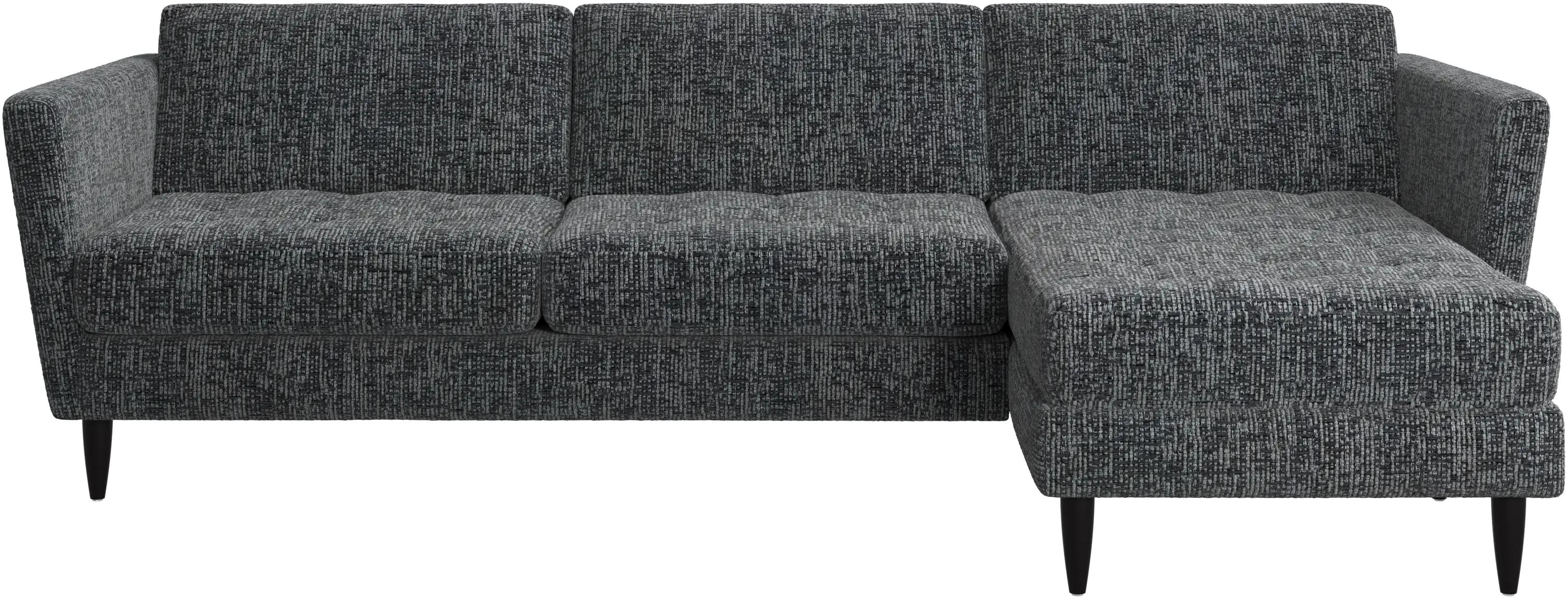 Osaka sofa with resting unit, tufted seat