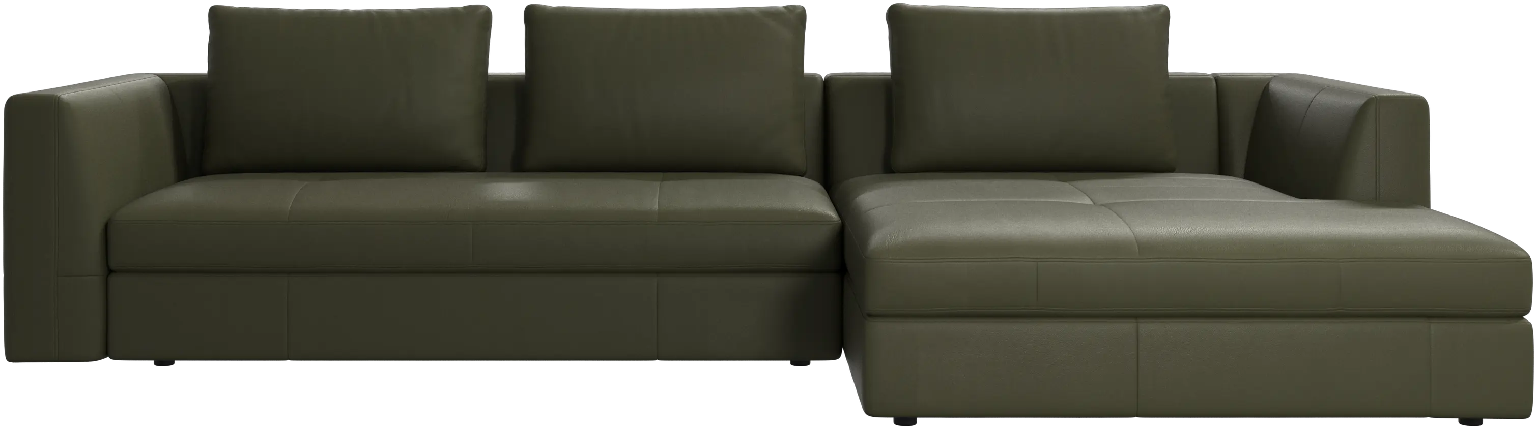 Bergamo sofa with resting unit