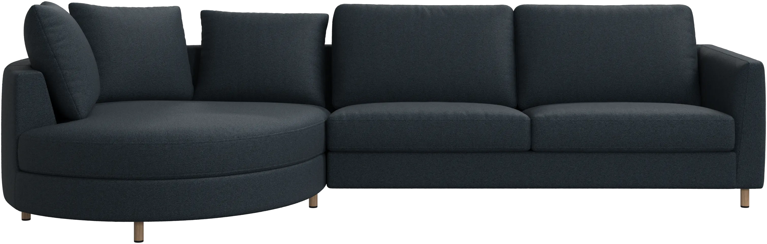 Indivi sofa with chaise longue left