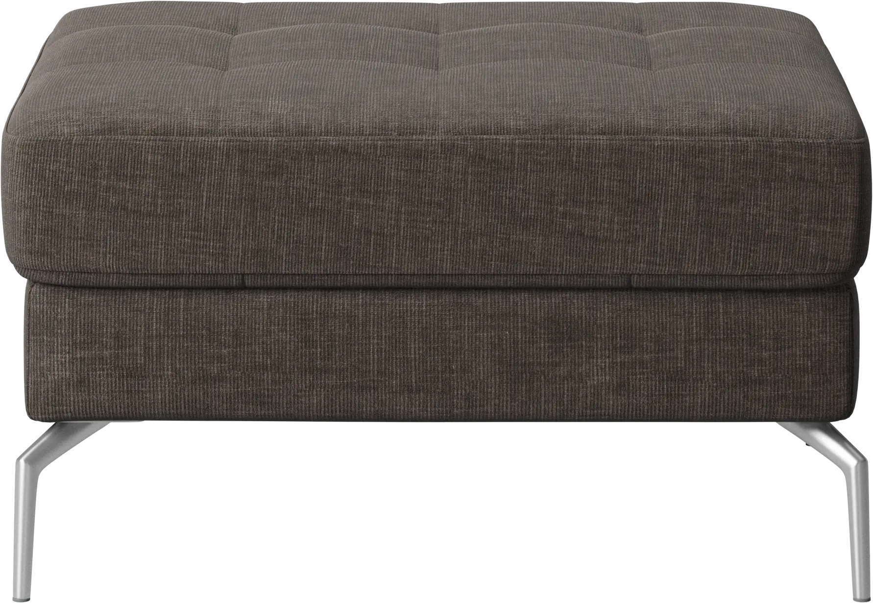Osaka footstool, tufted seat