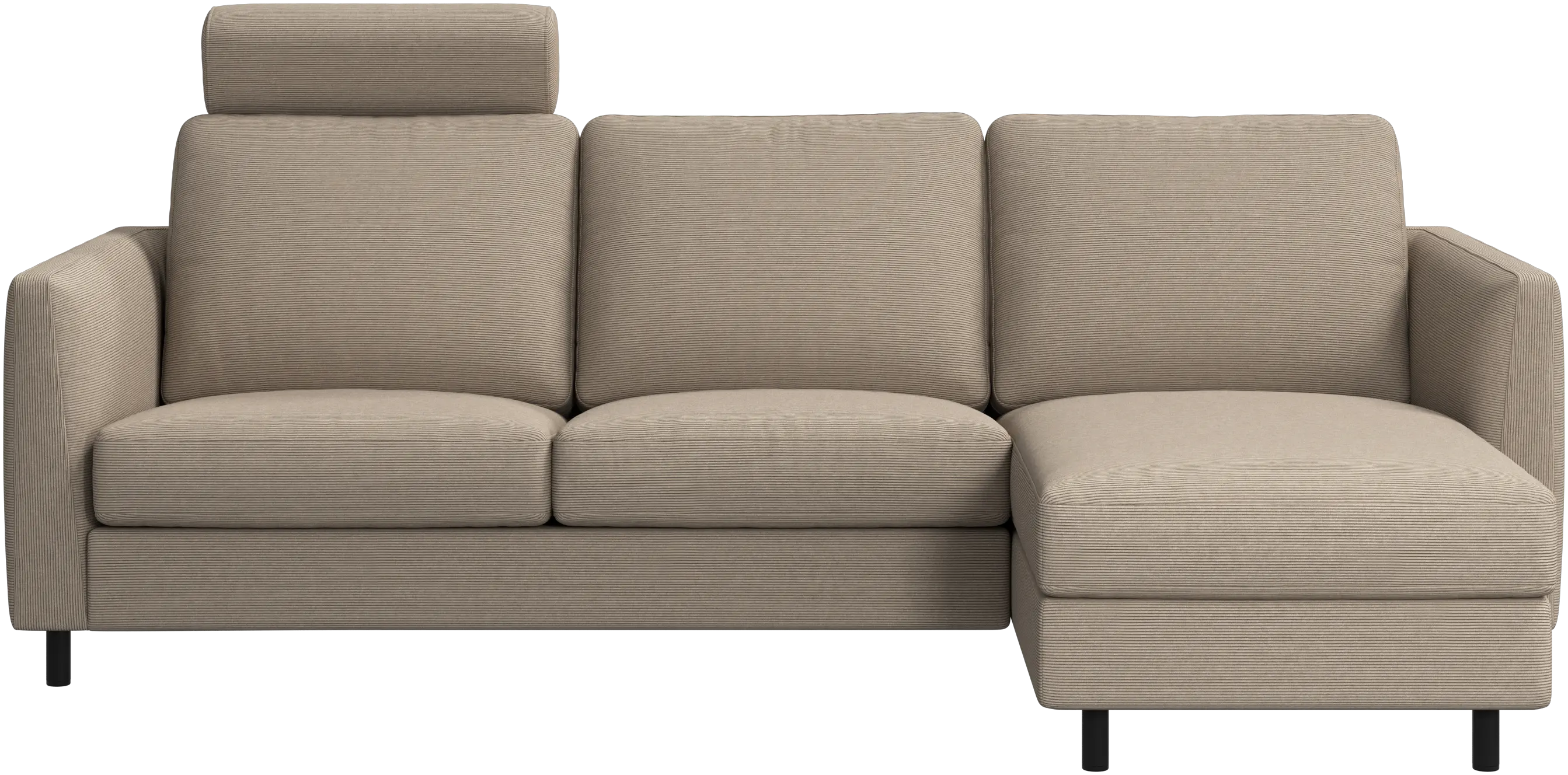 Indivi sofa with chaise longue right