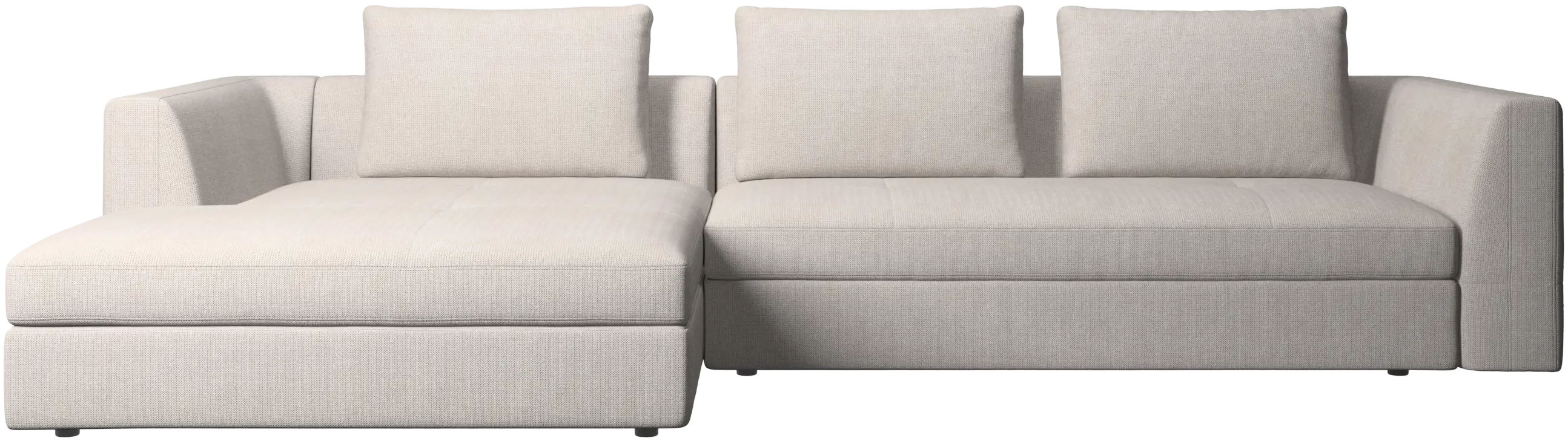 Bergamo sofa with resting unit