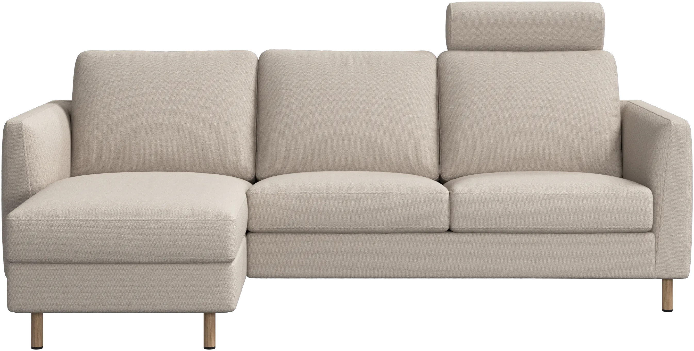Indivi sofa with chaise longue left