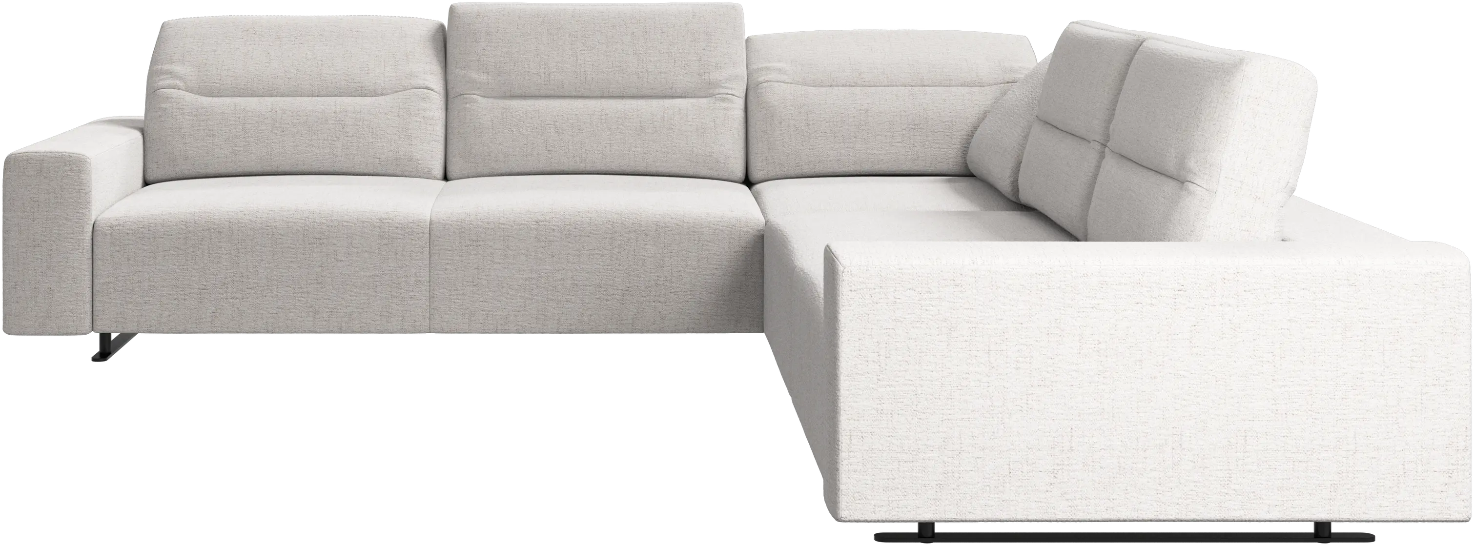 Hampton corner sofa with adjustable back