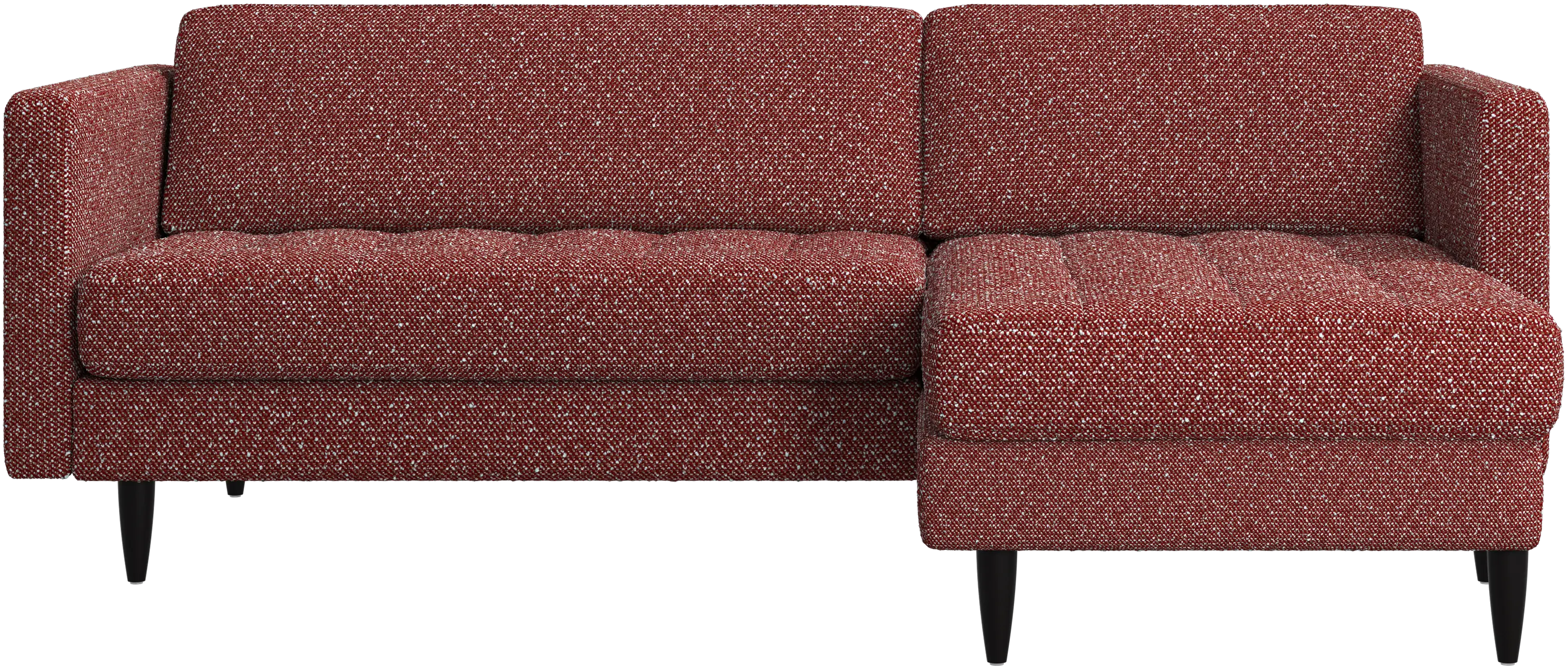 Osaka sofa with resting unit, tufted seat