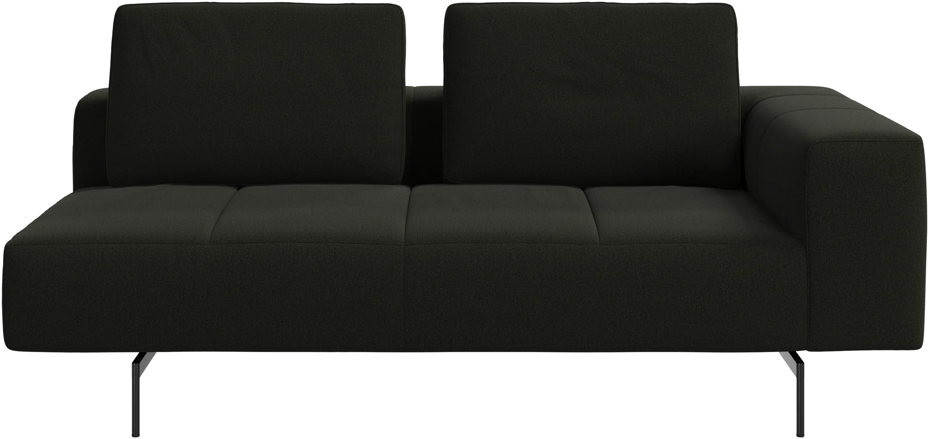 Amsterdam 2.5人掛けモジュール、アームレスト付き右サイドソファ