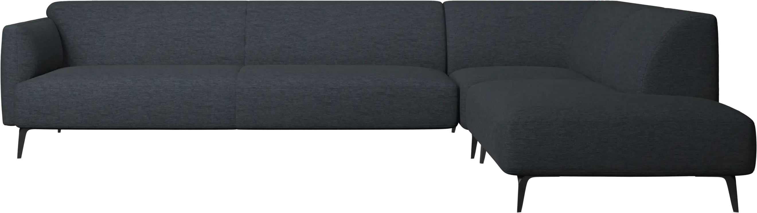 Modena corner sofa with lounging unit