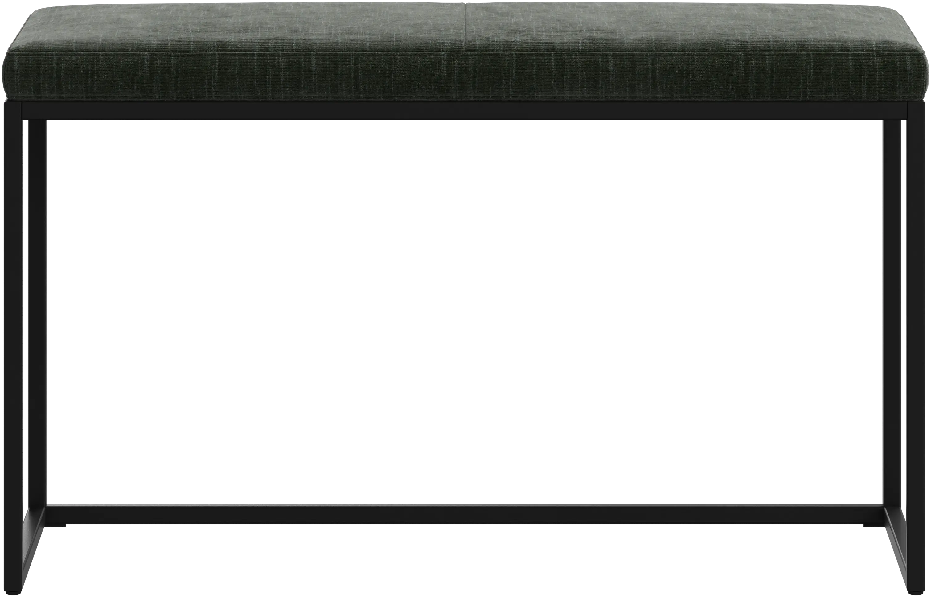 London small bench with cushion