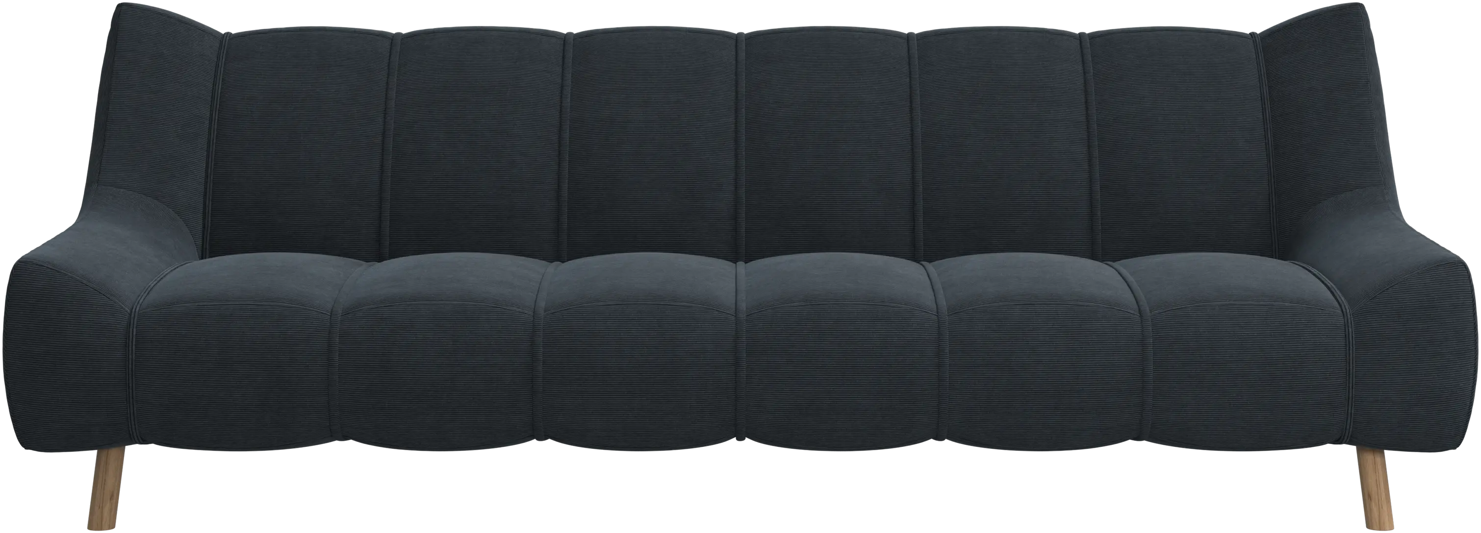 Nawabari 3 seater, wooden leg