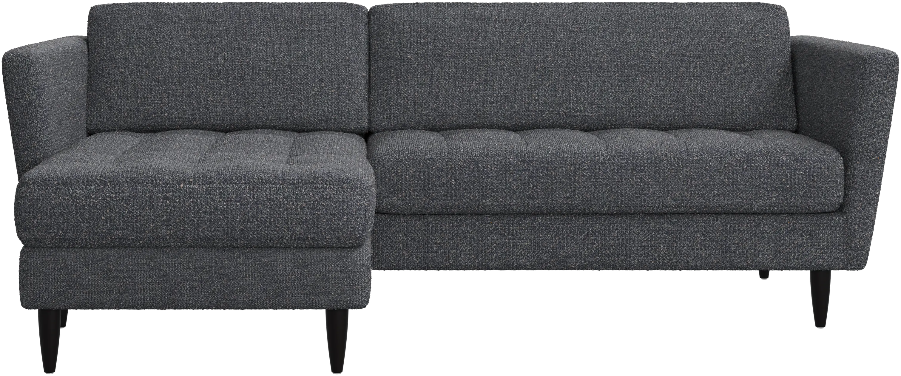 Osaka sofa with resting unit, tufted seat